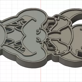 Tête de Bowser - Mario