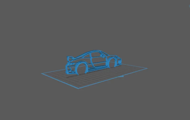 Porsche - 911 GT3 Wall Art - Model preview 1
