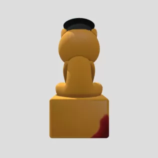 Airplane Cat Pilot - Model thumbnail 3