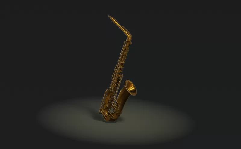 Alto Saxophone #RoZ - Model preview 1