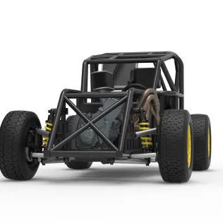 Mod Lite Race car Base Version 2 Scale 1:25 - Model thumbnail 6