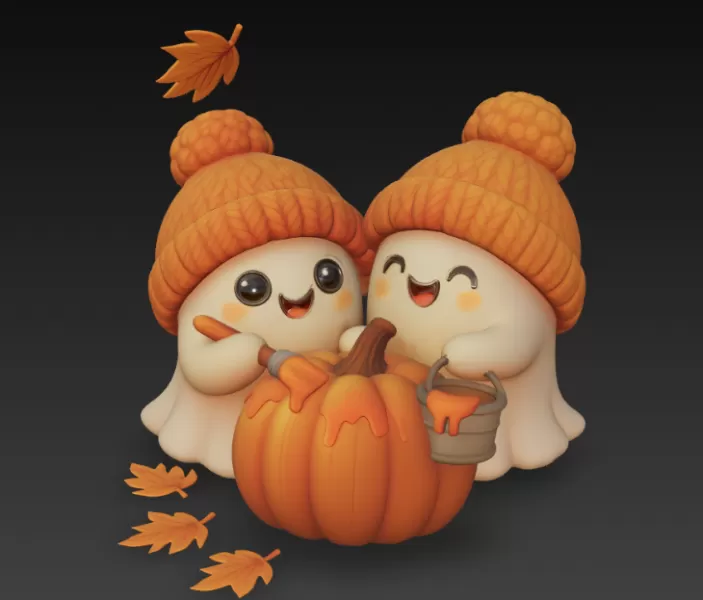 Booooh Family Halloween - Model preview 6