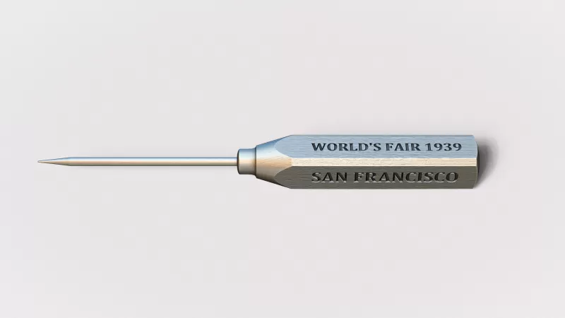 Vintage Ice Pick (1939 San Francisco World’s Fair) - Model preview 7