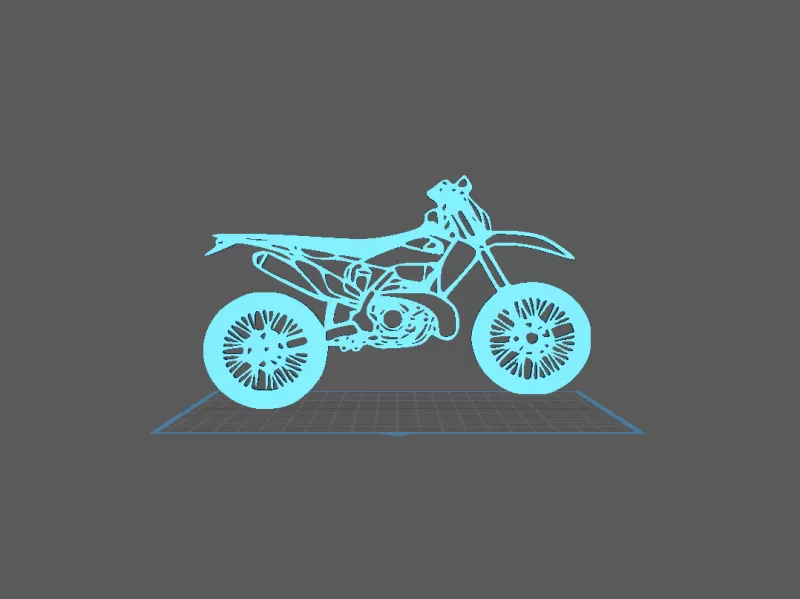 Husqvarna - TE Wall Art - Model preview 2