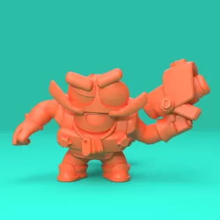 Clancy (Original) - Brawl Stars - Model thumbnail 2