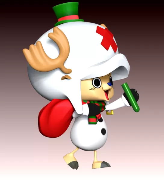Tony Tony Chopper XMas - Model preview 9