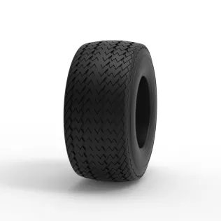 Tire of BriSCA Micro Formula 2 Stock Car Scale 1:16 - Model thumbnail 3
