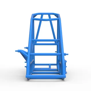 Frame of Quarter Midget Scale 1:16 - Model thumbnail 5