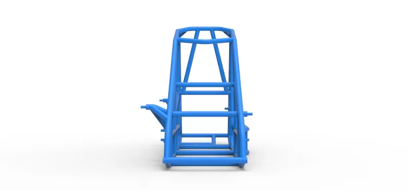 Frame of Quarter Midget Scale 1:16 - Model preview 5