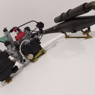 ROTAX FR 125 MAX EVO go kart engine 100 pieces - Model thumbnail 14