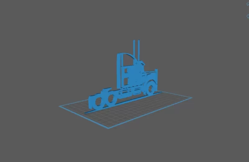 Truck - American Truck Wall Art - Model preview 2