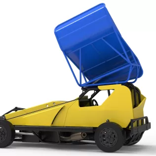 BriSCA Formula 1 Stock Car for Dirt Version 2 Scale 1:25 - Model thumbnail 13