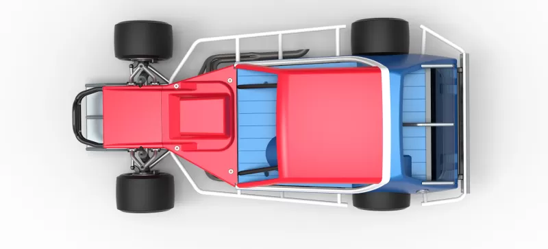 Vintage Asphalt Modified stock car V10 Scale 1:25 - Model preview 11