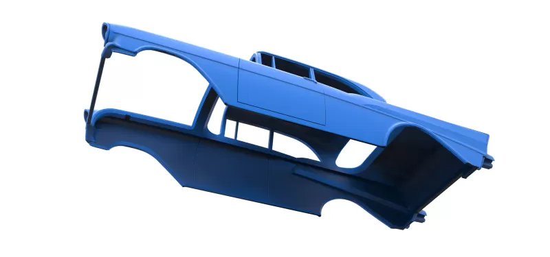 Shell of Gasser Scale 1:25 - Model preview 3