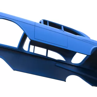 Shell of Gasser Scale 1:25 - Model thumbnail 3