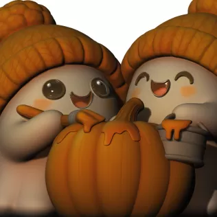 Booooh Family Halloween - Model thumbnail 2