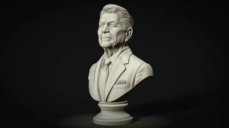 Ronald Reagan - Model preview 2