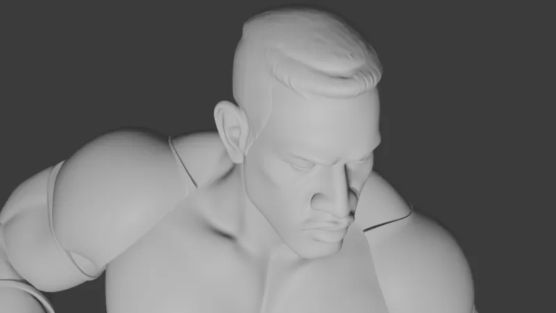 MORTAL KOMBAT 3 - JAX - Model preview 5