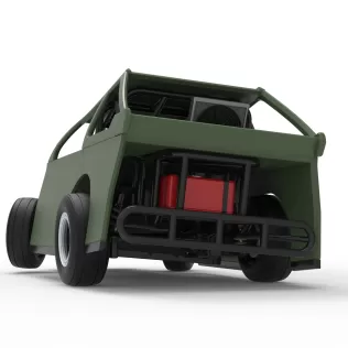 Mod Lite Race car while turning Version 2 Scale 1:25 - Model thumbnail 15