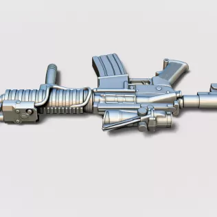 M4 SOPMOD with ACOG - Model thumbnail 6