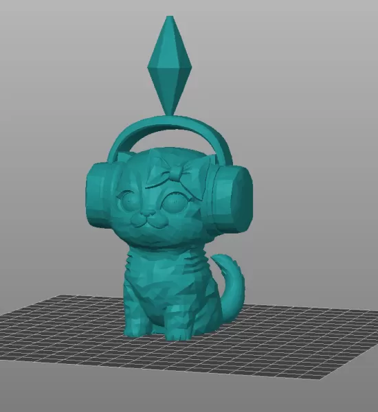 Cat dance sims - Model preview 2