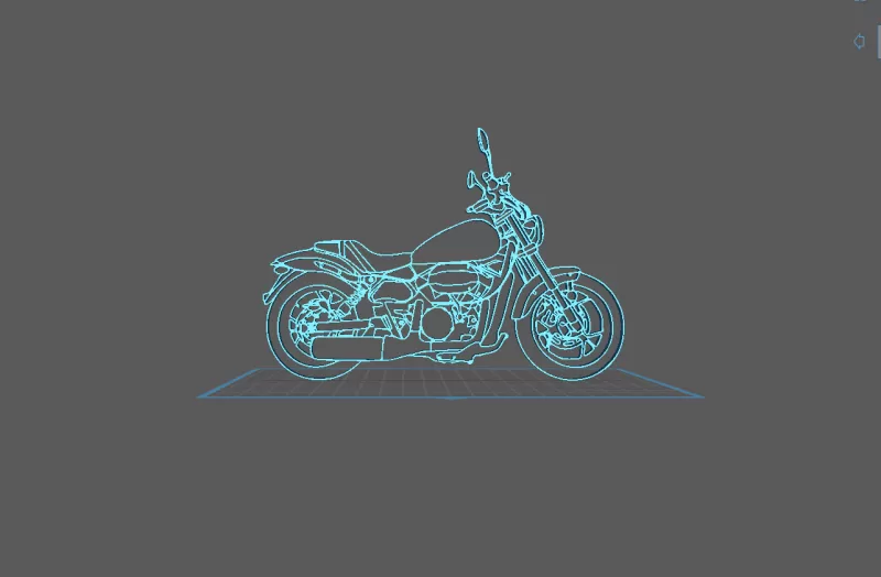 Keeway - RKV 125 Wall Art - Model preview 2