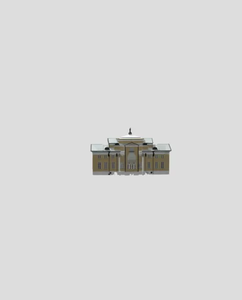 Colonnaded Rotunda Pavilion - Model preview 3