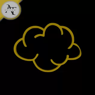 Simple Cloud Symbol - 2D Art
