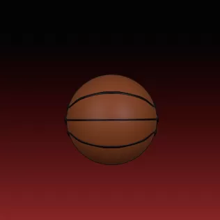 Generic Basketball - Model thumbnail 2