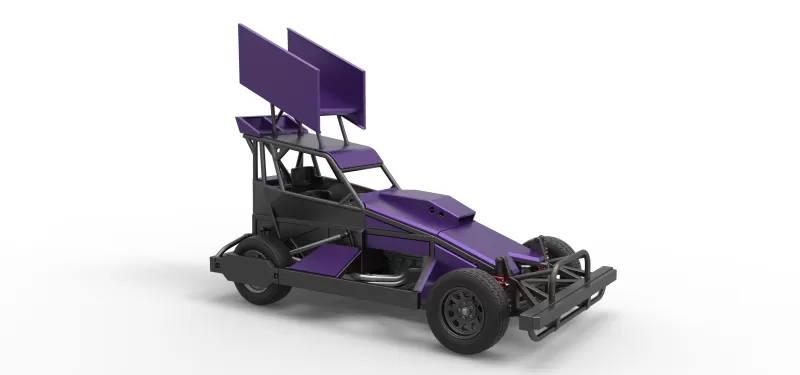 New Zealand Superstock car Version 4 Scale 1:25 - Model preview 24