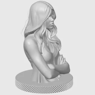 Katherine McNamara 3D Bust Print - Model thumbnail 10