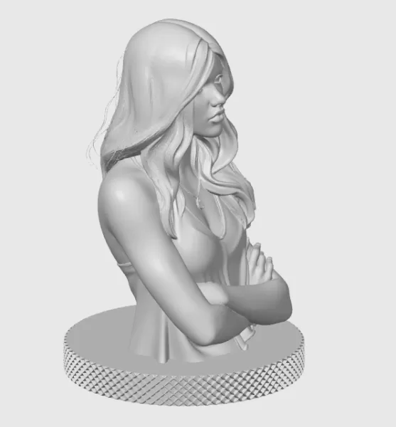 Katherine McNamara 3D Bust Print - Model preview 10
