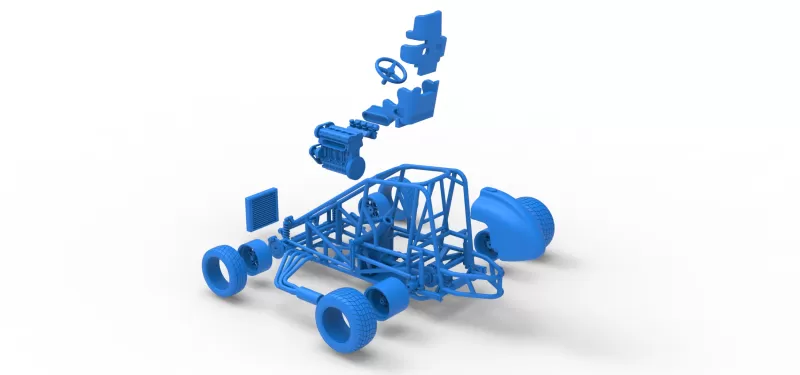 New Zealand Minisprint Base Scale 1:25 - Model preview 25