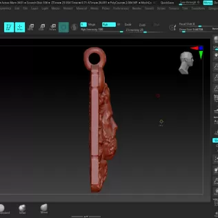 Sky Wanderer Pendant - Model thumbnail 3