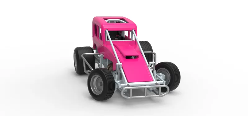 Super rod Version 1 while turning Scale 1:25 - Model preview 26