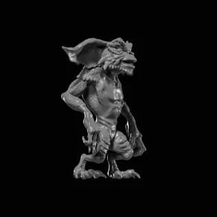 Gremlin STL File for 3D Printing - Model thumbnail 2