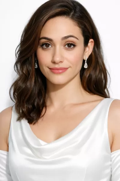Emmy Rossum 3D Model Print - Model preview 1