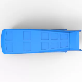 Hood of Pulling tractor Version 3 Scale 1:25 - Model thumbnail 9