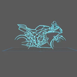 Yamaha - R1 2015 Wall Art