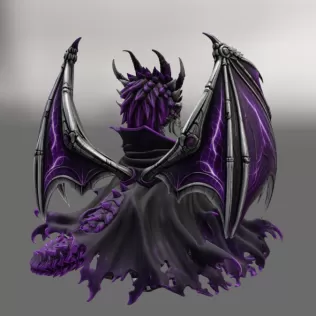 Shadow Mecha Dragon STL File for 3D Print - Model thumbnail 12