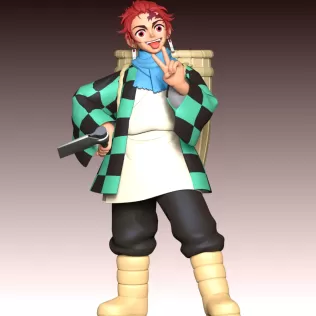 Tanjiro Kamado - Model thumbnail 9