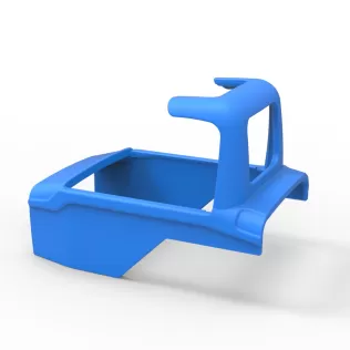 Shell of Vintage Supermodified stock car Version 2 Scale 1:25 - Model thumbnail 10