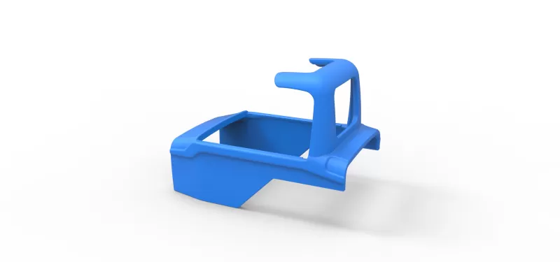 Shell of Vintage Supermodified stock car Version 2 Scale 1:25 - Model preview 10