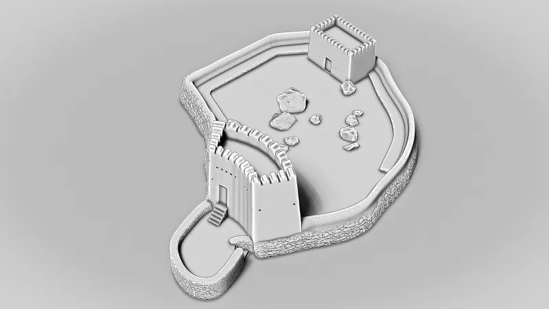 Dhayah Fort #RoZ - Model preview 1