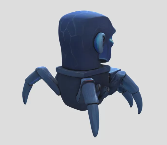Spider Robot - Model preview 3