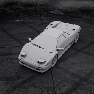Lamborghini Diablo #RoZ - Model thumbnail 2