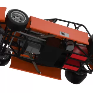 Experimental Pavement Silver Crown Car Scale 1:25 - Model thumbnail 3