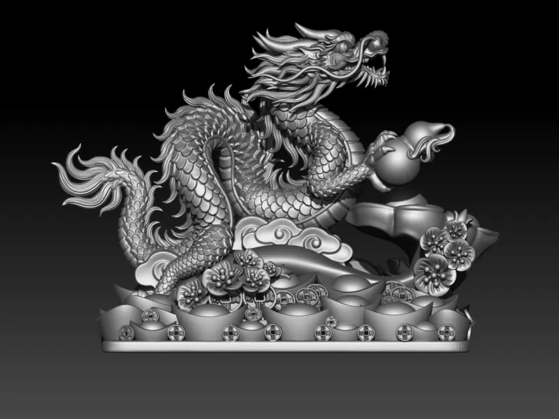 Zodiac Dragon - Model preview 3