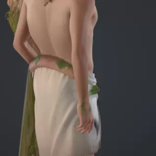 Adam und eva sie greift nach dem apfel - Model thumbnail 4
