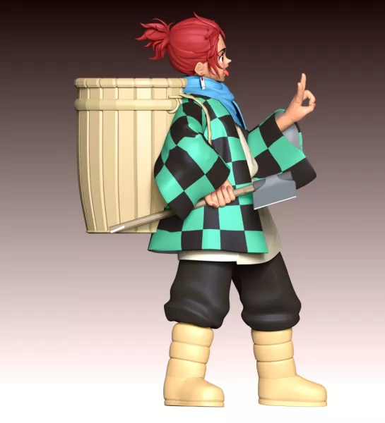 Tanjiro Kamado - Model preview 7